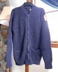 Vintage 80s Postal Us Mail Carrier Cardigan Sweater Sz 40 Tall Usps Post Office