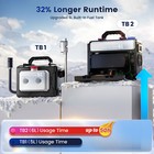 Hcalory Portable 12v 8kw Diesel Air Heater Tb2 W  Bluetooth For Trucks Rv Camper