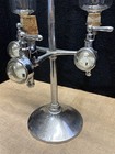 Antique Optic Pearl 3 Bottle Liquor Dispenser  Gaskell   Chambers