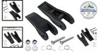 Ladder Lock Flipper Kit For Werner 1fcf6 1fcf7 Black 3 In Aluminum 2 Pack