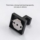 4 Packs Wall Mount Towel Holder Robe Hook Bathroom Towel Hook Coat Robe Cloth   