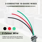 Cambridge 1 2  X 4ft Power Whip Assembly Kit  Non-metallic Liquid Tight Flexible