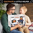 Kids Tool Bench Electric Drill Chair 75-piece Toddler Workbench Tool Box Set 3-5