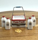 Porcelain Hinged Trinket Box Cooking Club Of America Milk Crate And Cookie