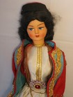 Vintage 18  Turkish European International Souvenir Doll Collectible