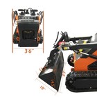 Wolfequip 24hp Compact Track Mini Skid Steer Loader W  Hydraulic Guided Drive