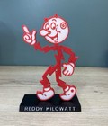 Reddy Kilowatt Electrician Lineman Mascot Character Figure Stand Sign Trade Retr