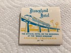 Vintage Matchbook Disneyland Hotel Anaheim Ca Full Unstruck