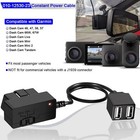 010-12530-23 Constant Power Cable For Garmin Dash Cam Fits Vehicle s Obd-ii Port
