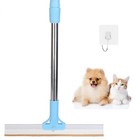 Carpet Rake Set For Pet Hair Removal Adjustable Telescopic Long Handle Pet Hair
