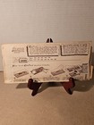 Vtg Craftaid Leather Template Oak Leaves Collie No  2440 Billfold Pattern Dog