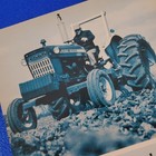 1972 Vintage Ford Blue 5000 All Purpose Tractor American Heartland Icon Print Ad
