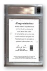 Bruce Springsteen Trading Card 2012 Famous Fabrics Shirt Relic 10 90 Slabbed