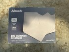 100 White A7 Self Seal 5x7 Envelopes - Fits 5 X 7 Invitations