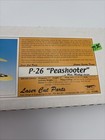 Dare Design P-26 Peashooter R  C Airplane Kit Boxed New