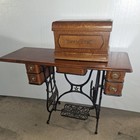 Very Rare Antique American  domestic  Treadle Sewing Machine