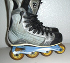 Vintage Nike Quest 3 Rh Sr Roller Hockey Skates Mens Size 8 D Inline Skates