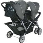 Duoglider Click Connect Double Stroller  Glacier  27 37 Lbs