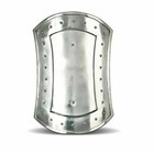 Medieval Viking Knight Heater Shield Steel Larp Warrior Templar Battle Armor