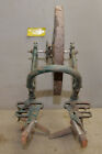 Vintage Iron Age Cultivator Single Wheel Garden Tool Collectible Farm Early P1