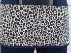 Cheetah Black 3 Pocket Waitress Waist Apron Restaurant Server Animal Print
