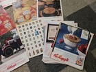 Vintage Lot Of 40 Food Magazine Advertisement Prints Campbell s Kellogg 