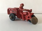 Vintage Cast Iron Crash Car  Toy Car