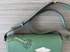 Coach X Disney Studio Shoulder Bag With Mickey Mouse   Watering Can Ch466 Green