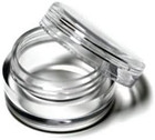 50 Pcs Cosmetic Storage Jars Empty Clear Plastic Cosmetic Containers 5g   5 Ml S