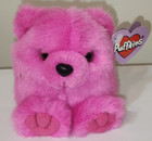 Vintage Puffkins Rosie The Pink Bear 4  Plush Stuffed Animal Toy Swibco Nwts