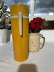 Yellow Harvest Gold Thermos King Seeley Quart Size Model 7402 Vacuum Jar