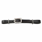 Curb - Pony Flat Leather  black 