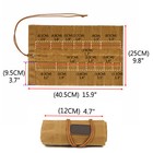 Roll Up Canvas Tool Carry Holder Carving Knife Organizer Bag Handy Pouch