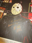 Mondo Friday 13th Jason Voorhees Broadway Kane Hodder Sign Rolled  48