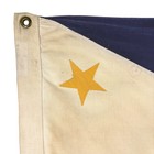 Vintage Cotton Sewn Philippines Flag Filipino Nautical Cloth Old Sun Textile Art