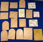 Lot- 18  Vintage Unused Backstage Pass sticker 1970s-80s Wasp venom grace Jones