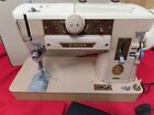Vtg Singer 401a Slant Needle Sewing Machine case works tested    nice            s4 25