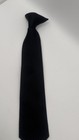 Boys Black Striped Clip-on Tie Sz Small 6 7  Nwot Wedding Mothers Day Church