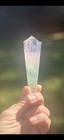 5  Natural Rainbow Fluorite Crystal Wand 113g W  Stand 