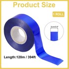 Heat Transfer Foil Roll  0 8  X 394ft Pet Metallic Foil Paper Roll Light Blue