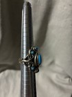 Beautiful Carolyn Pollack Sterling Turquoise Ring Sz 6
