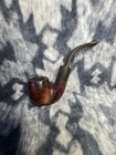 Vintage Duca Carlo Italy Briar Tobacco Smoking Pipe Bent Stem Estate