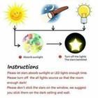 200 Glow-in-the-dark Stars   Luminous Wall   Ceiling Stickers   Kids Room Decor