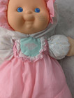 Vintage Fisher Price Puffalump Kids Merri Pink Baby Doll Polka Dots 80s 90s Kids