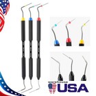Dental Gutta Percha Pen Heated Tips Pluggers Needles For Obturation Endo System
