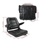 Universal Forklift Seat  Tractor Seat With Switch armrest For Tractor