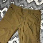Kuhl Silencr Mens Hiking Pants Khaki Brown Technical Stretch Outdoor 36x36