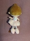 12  Baby Starters Ballerina Pink Fur Skirt Gray Silver Stars Soft Plush Doll 