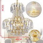 K9 Elegant Crystal Chandelier Modern Ceiling Light Lamp Pendant Fixture Lighting