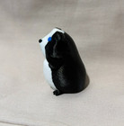New 3d Fat Guinea Pig Printed Double Pointing Middle Finger Joke Black White Att